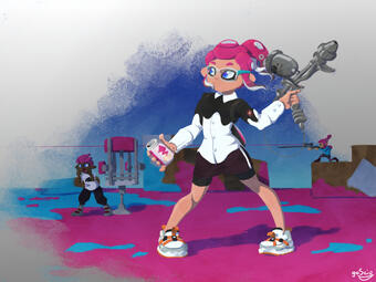 Melany (Splatoon OC)