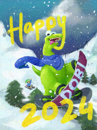 Happy 2024, Dobi!